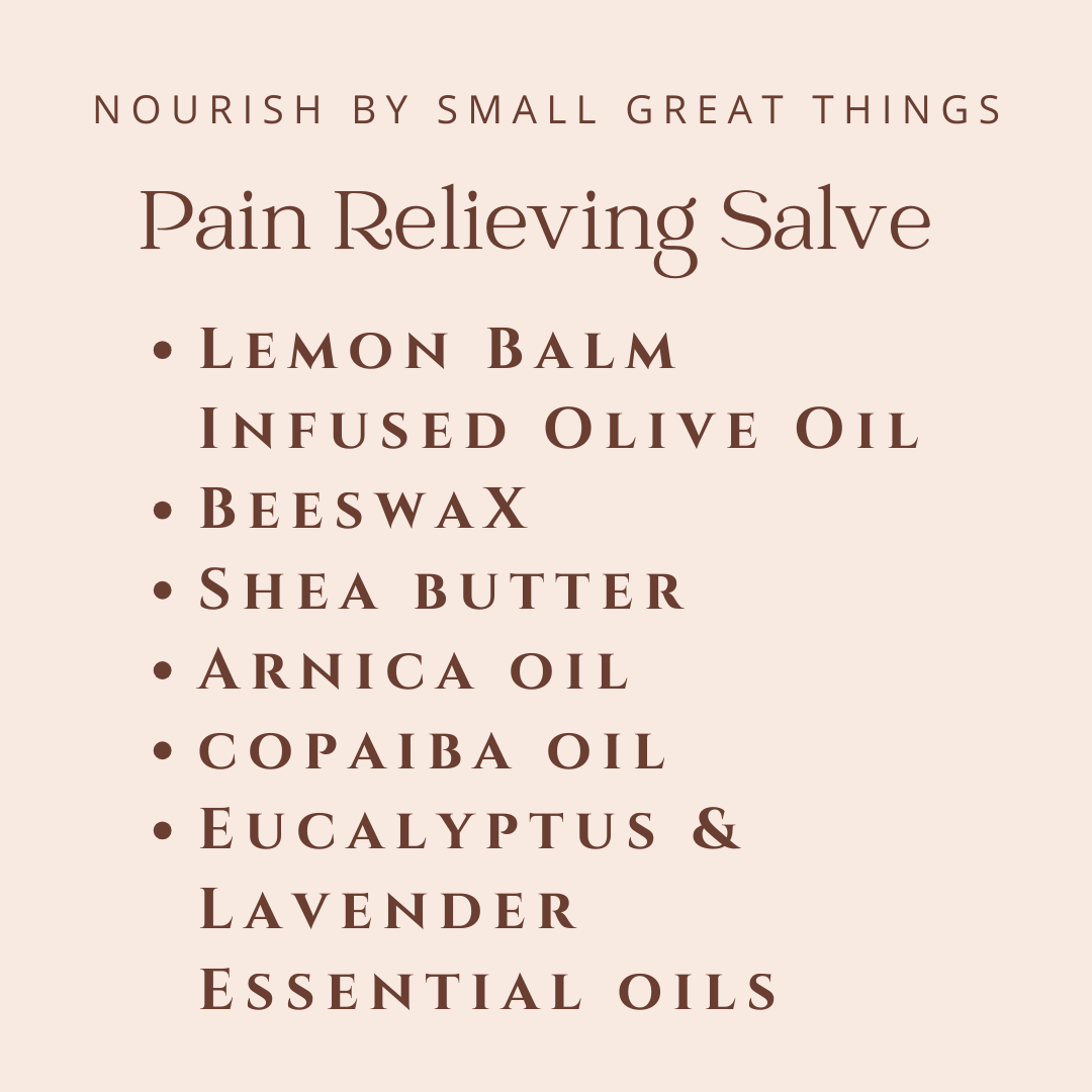 Pain Relieving Salve
