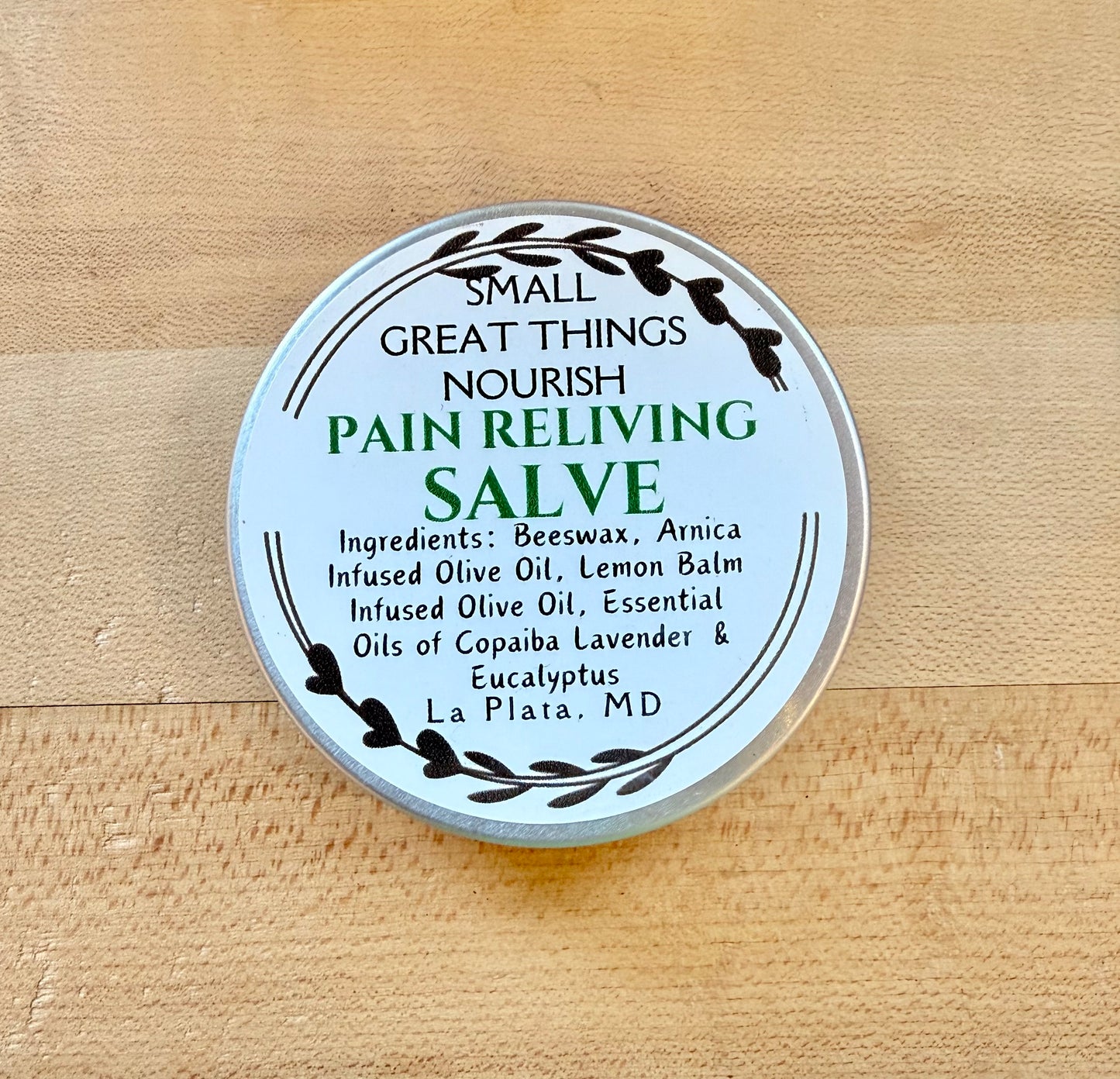 Pain Relieving Salve