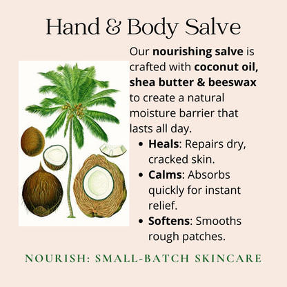 Nourishing Hand & Body Salve | Daily Skin Therapy