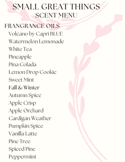 Set of Japanese Ceramic Sake Cups Custom Candles