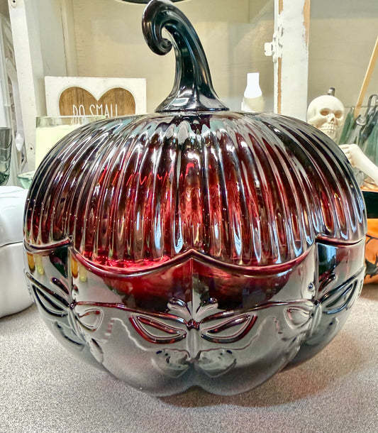 Butterfly Pumpkin Candle