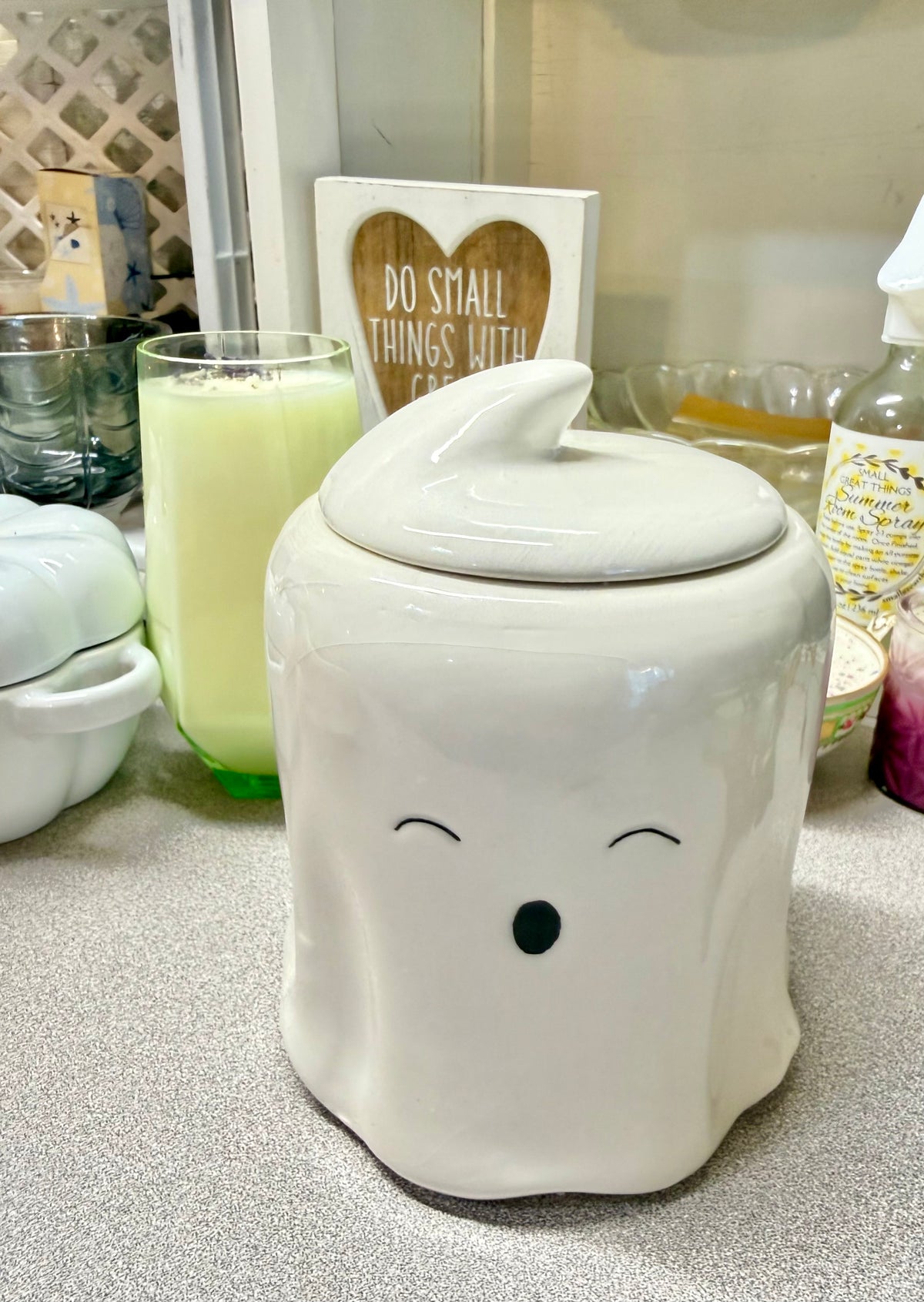 Ghost Cookie Jar Candle
