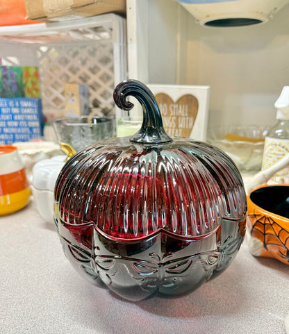 Butterfly Pumpkin Candle