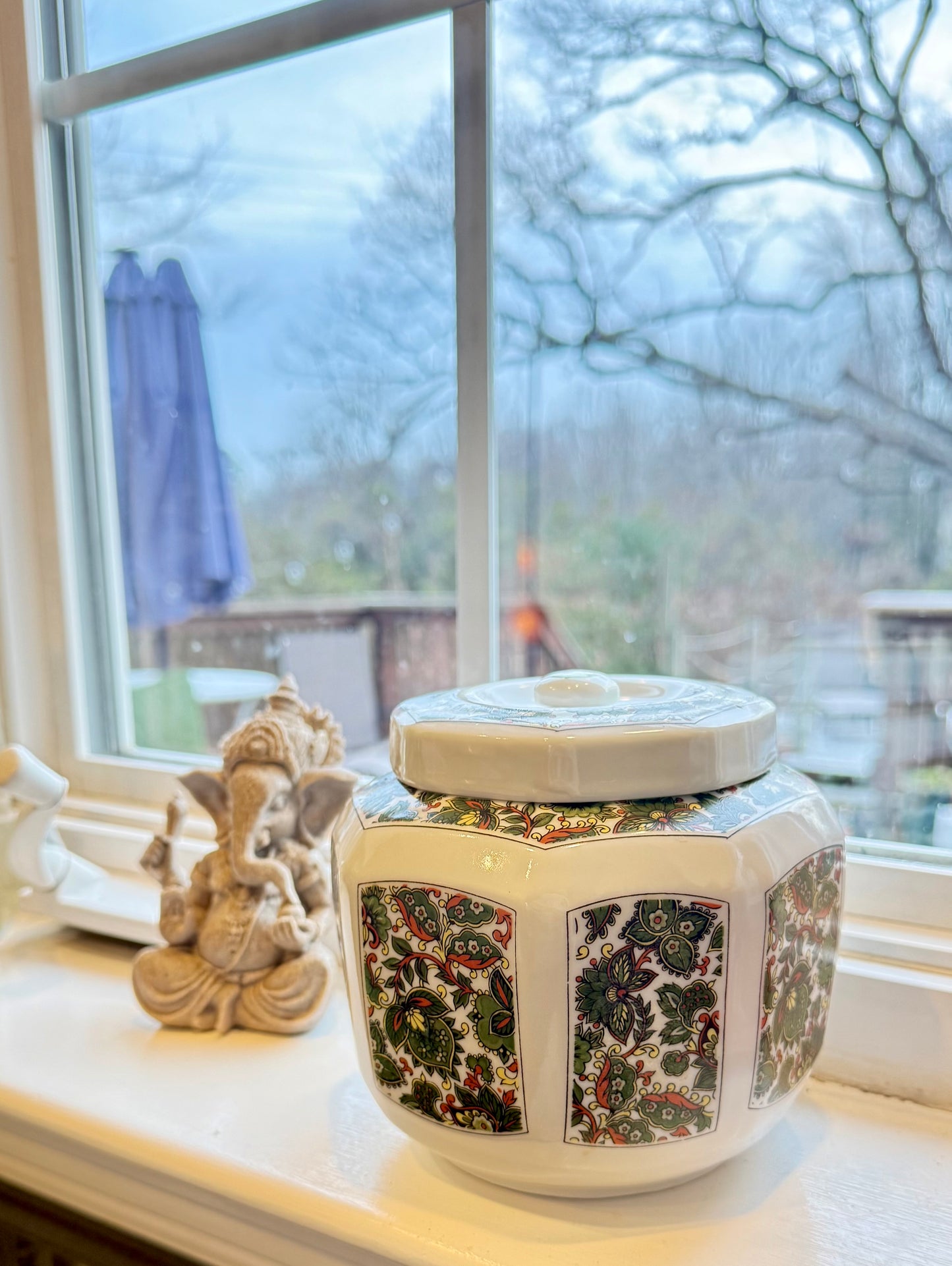 Vintage Chinese Canister Soy Wax Candle