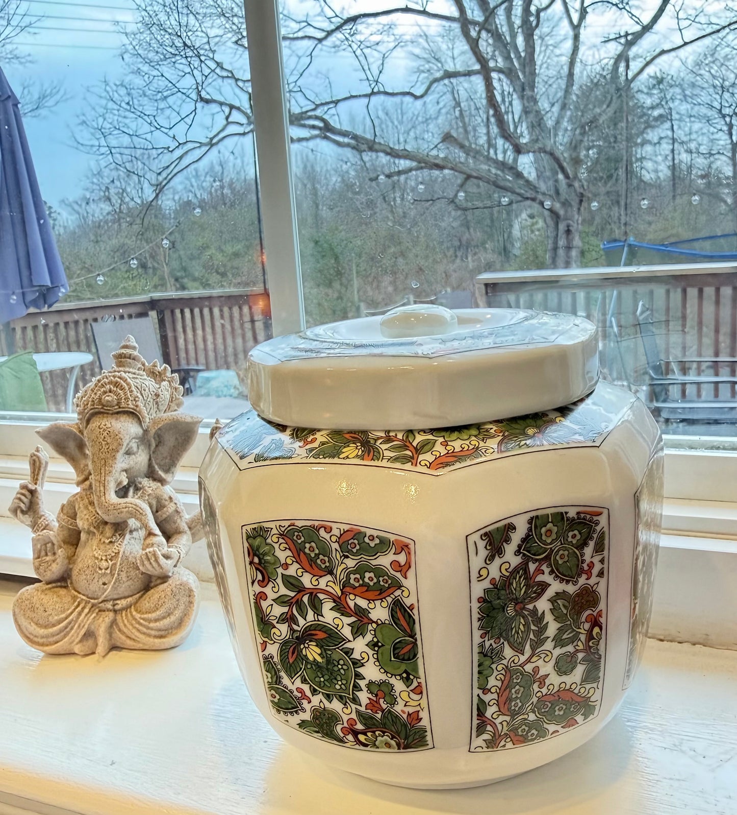 Vintage Chinese Canister Soy Wax Candle