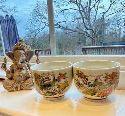 Set of Japanese Ceramic Sake Cups Custom Candles