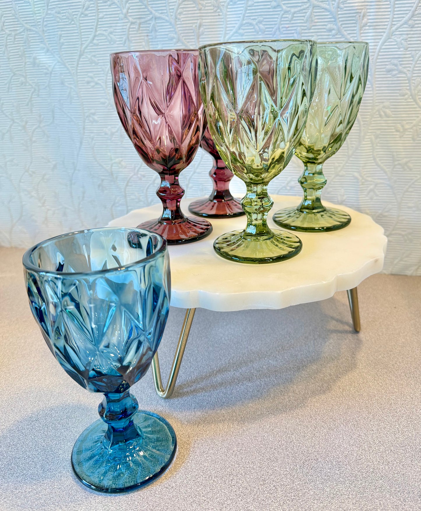 Wine Glass Custom Soy Candle