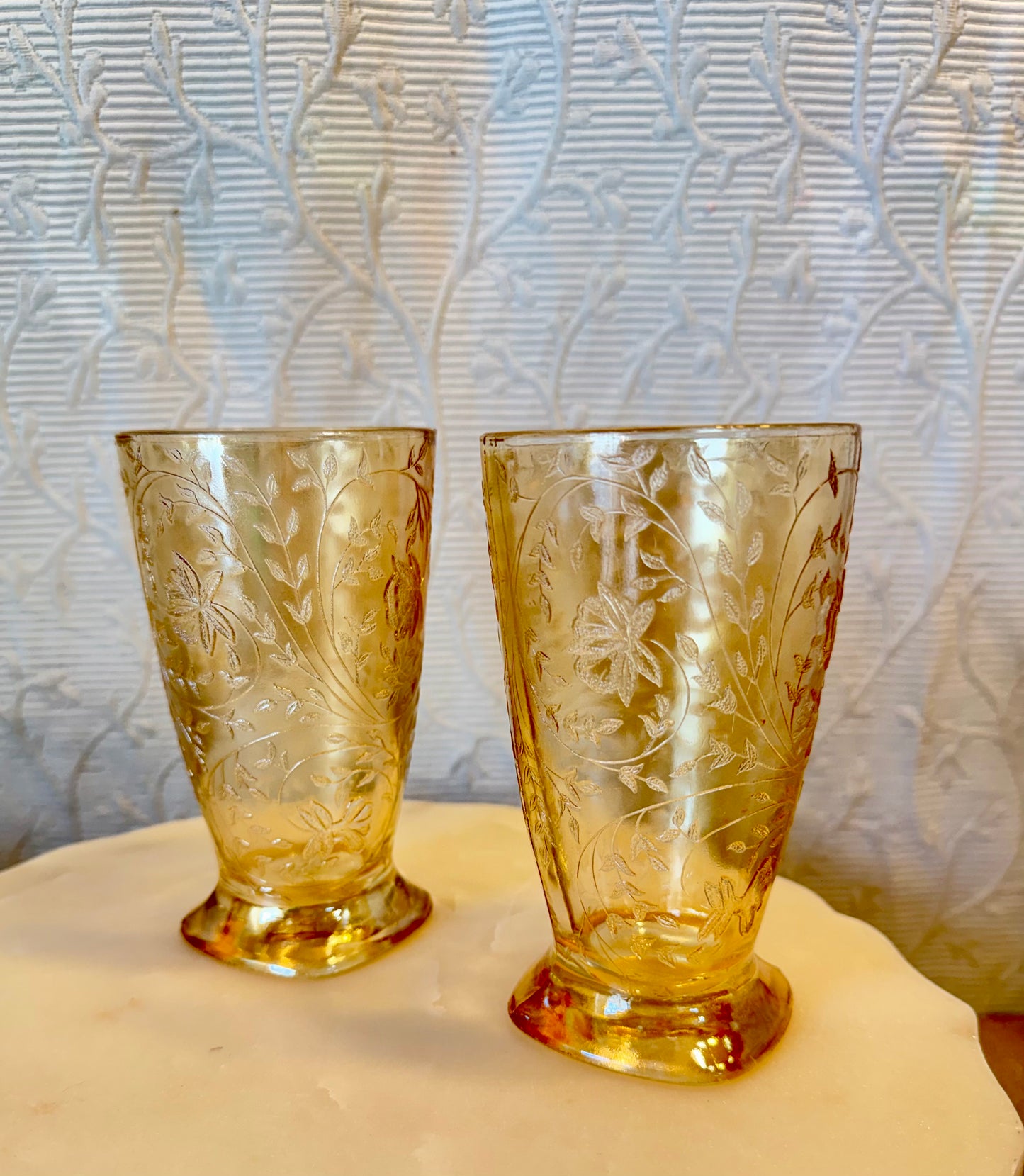 Vintage Juice Glass Custom Candle