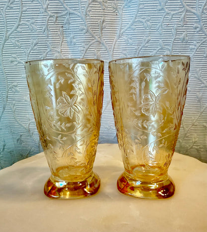 Vintage Juice Glass Custom Candle