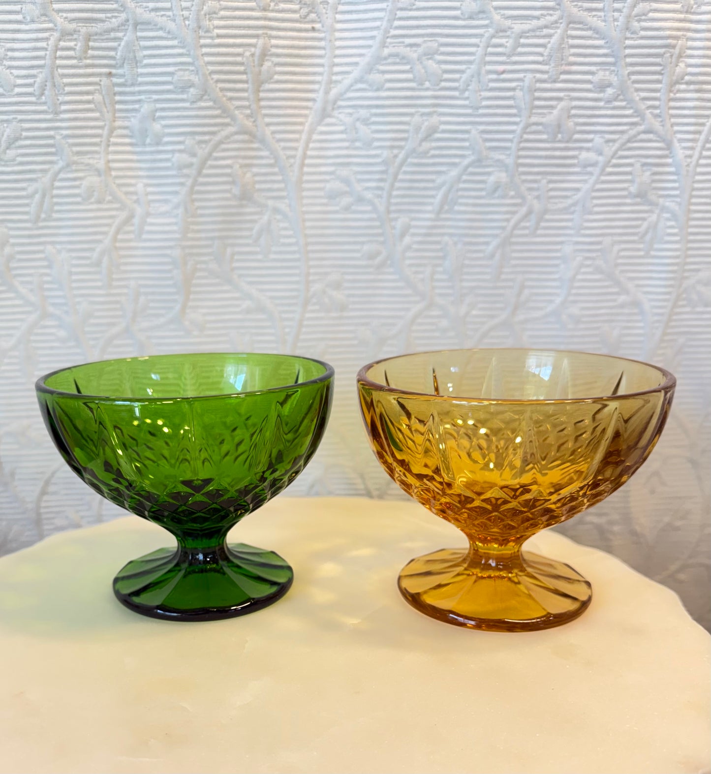 Set of 2 Sorbet Coupe Custom Candle