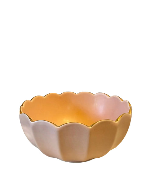 Blush Pink Bowl Custom Candle