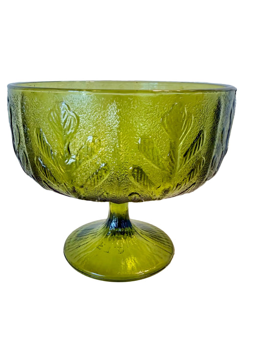 Vintage Green Compote Custom Candle