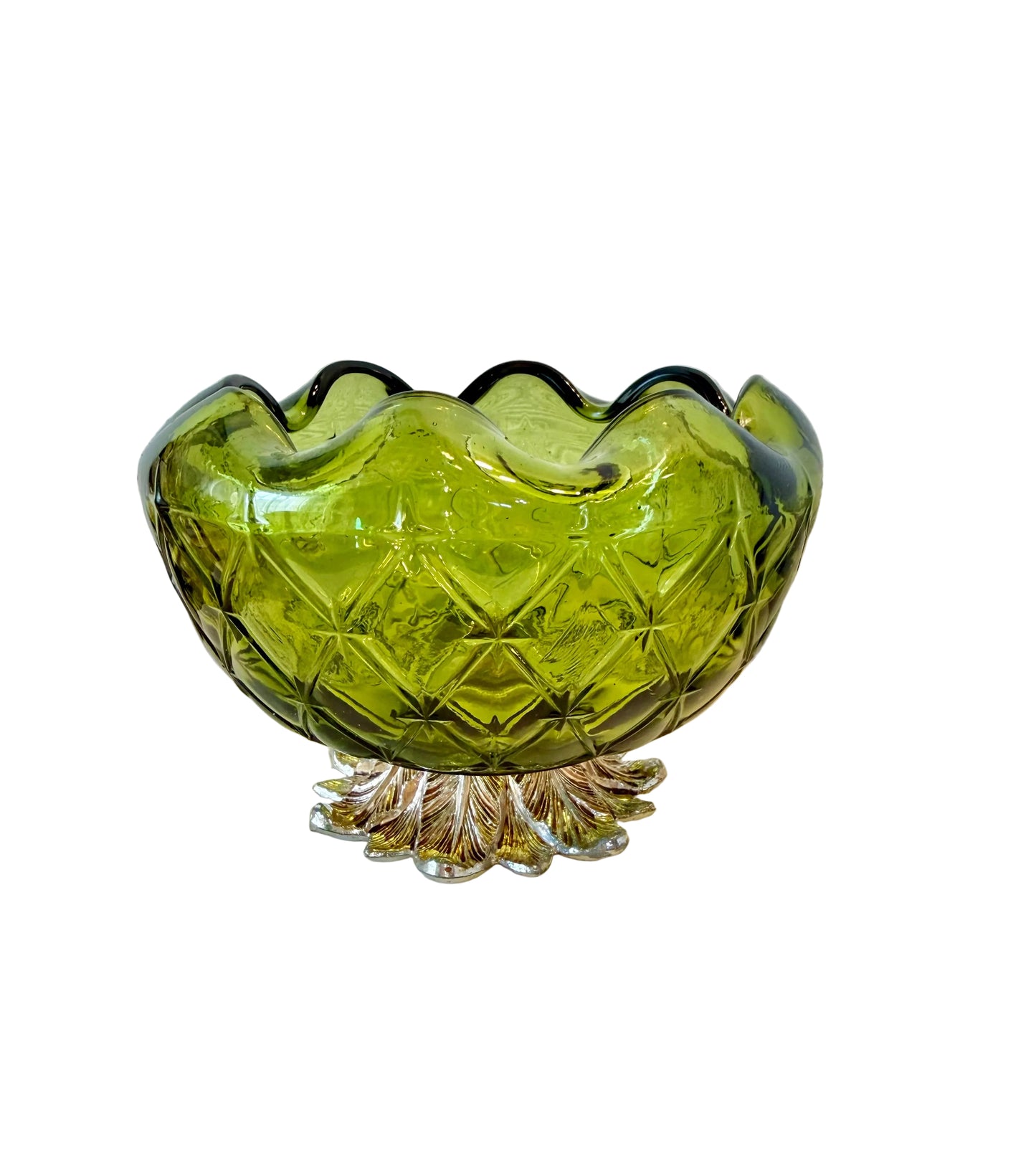 Green Vintage Duette Custom Candle