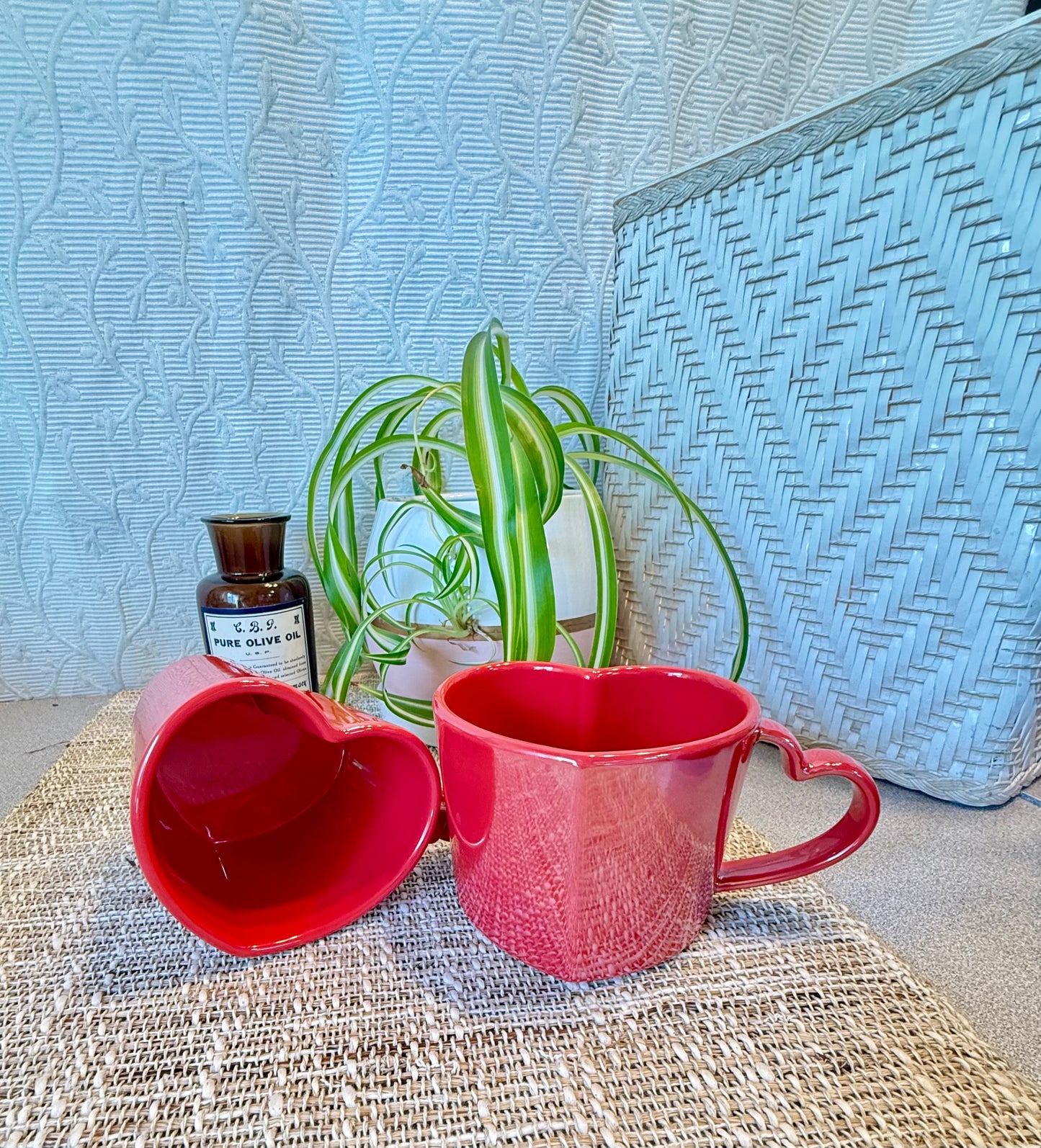 Heart Mug Custom Candle