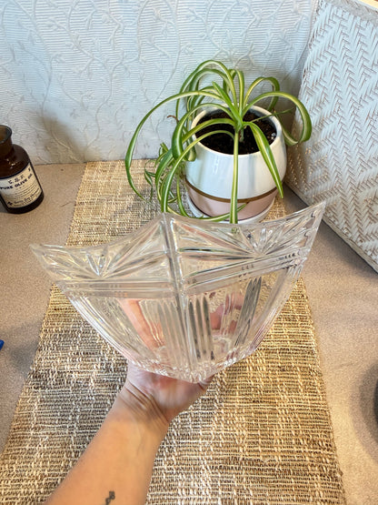 Square Crystal Bowl Custom Candle