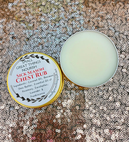 Sick Season Chest Rub | Herbal Vapor Relief