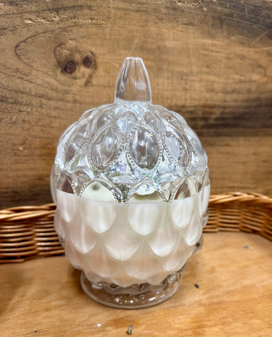 Crystal Candy Dish with Lid