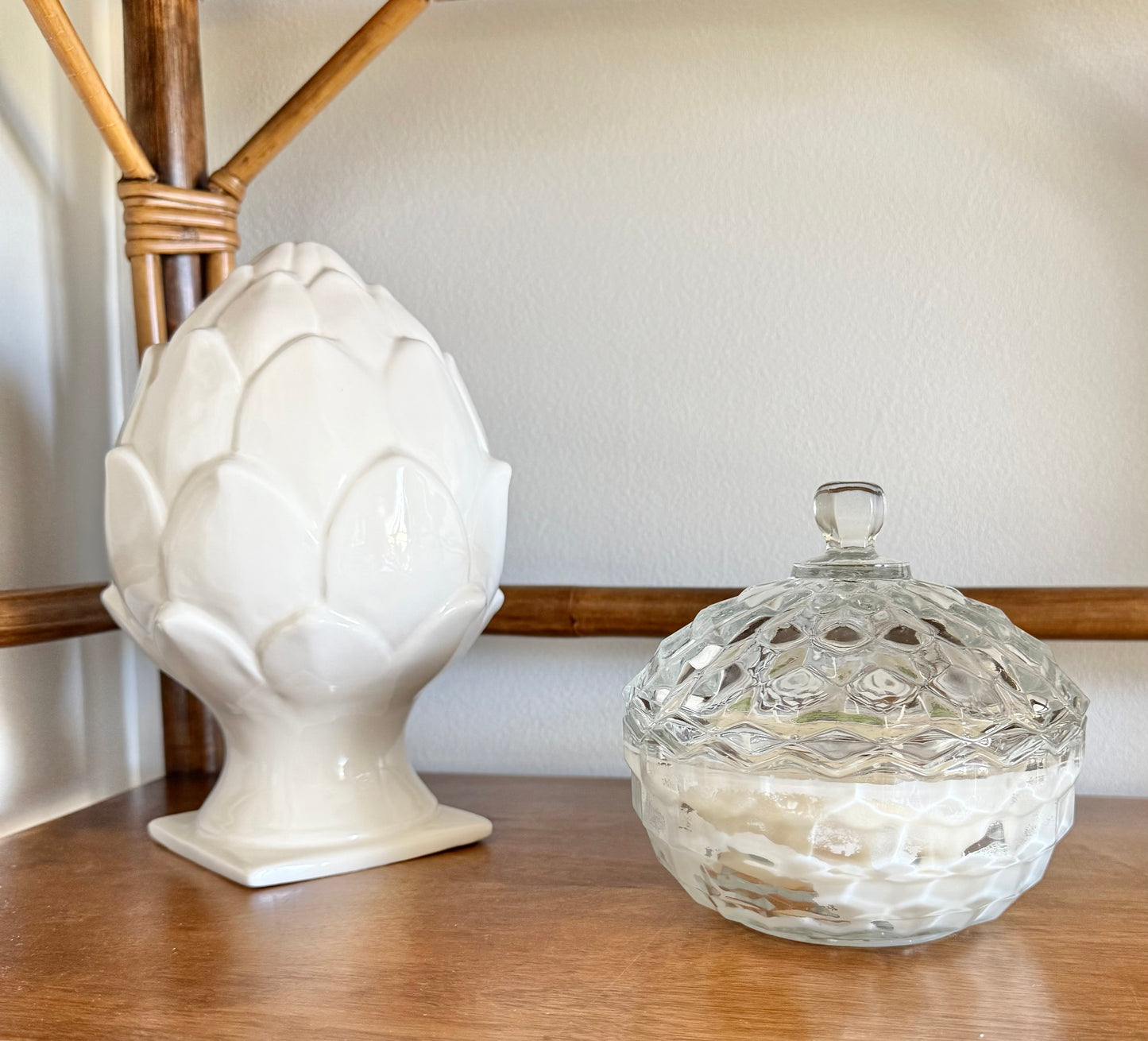 Vintage Fostoria Candy Dish with Lid