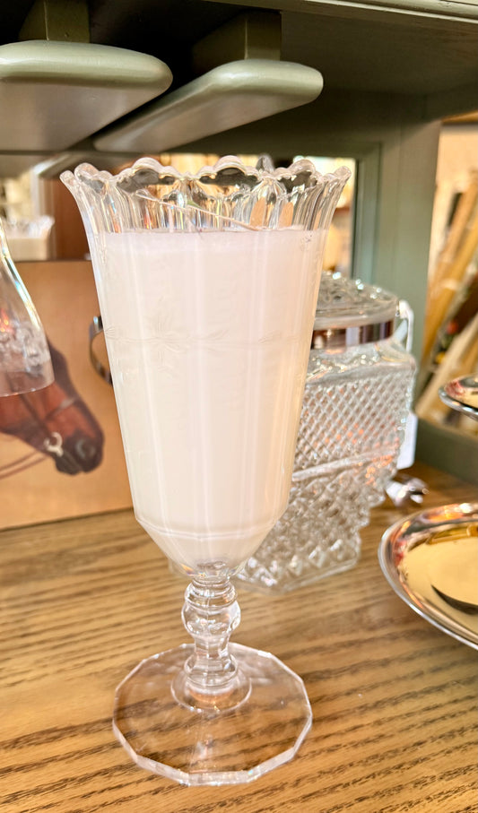 Vintage Celery Vase Candle