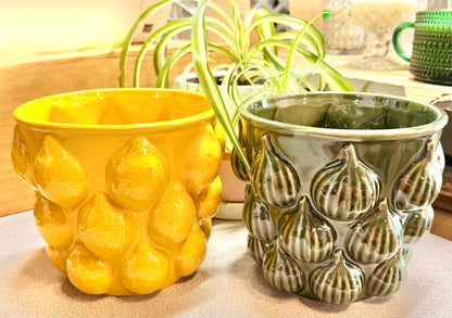 Fig Planter Custom Candle